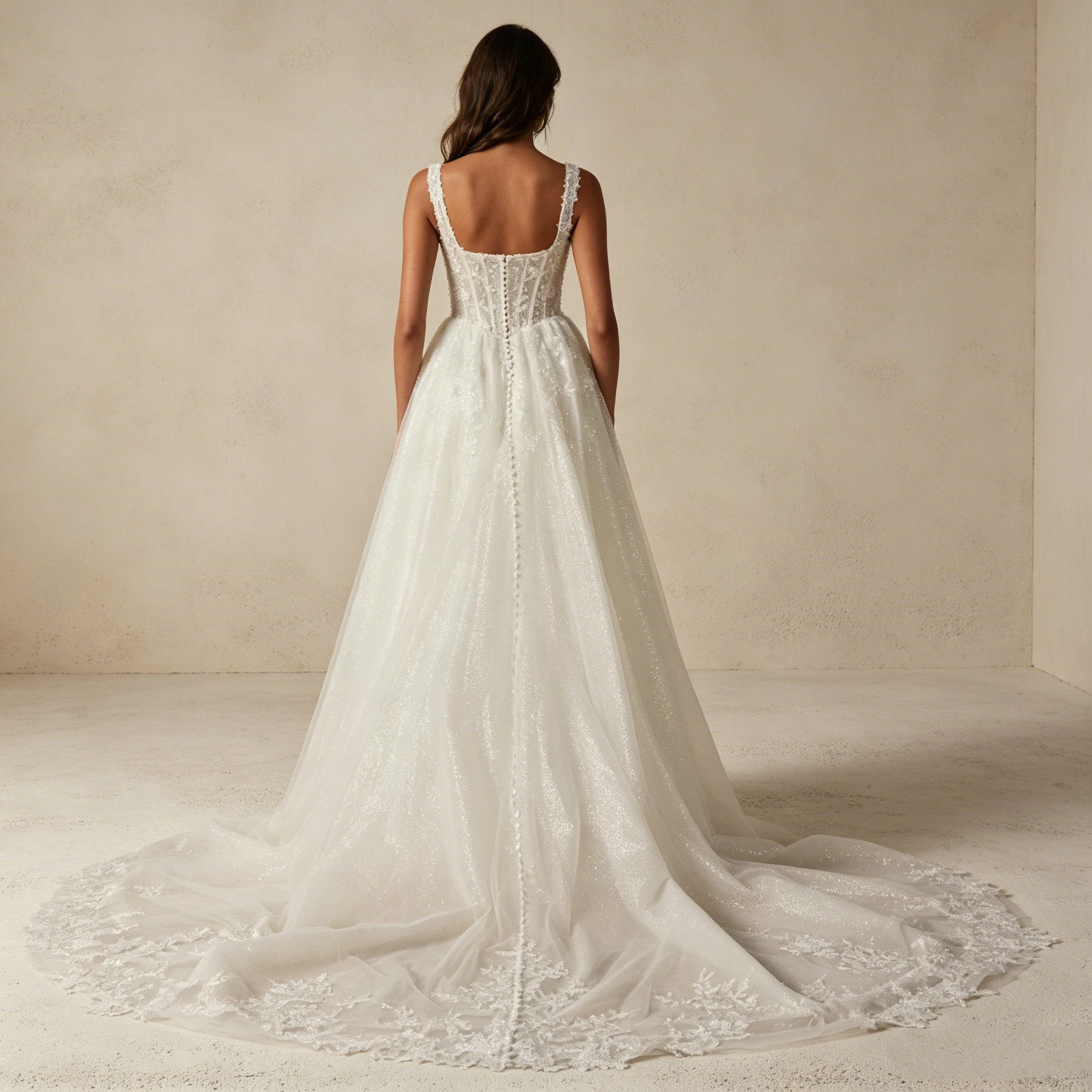 Elegantes A-Linien Maxikleid mit Pailletten – Exklusives Abendkleid mit Korsett-Oberteil und Glitzereffekt