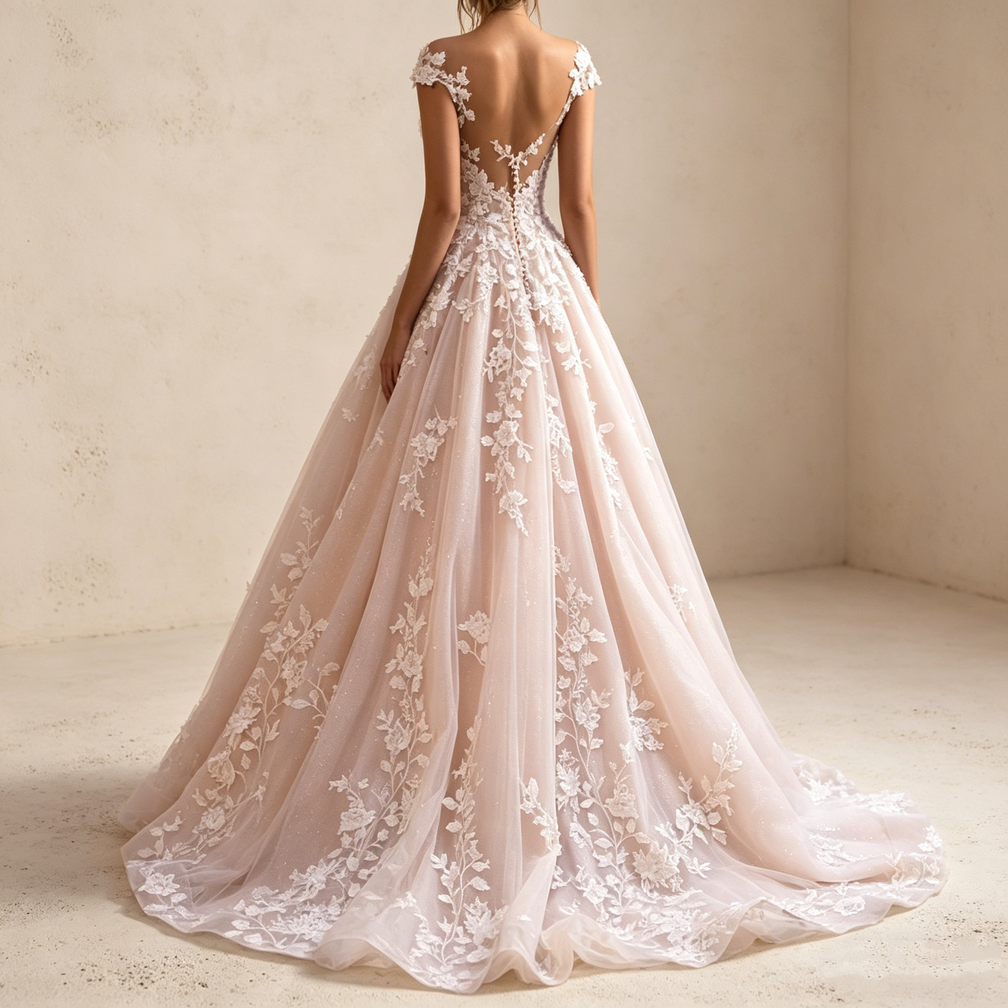 Minimalistisches Neckholder-Abendkleid in Elfenbein – Bodenlanges Maxikleid aus Satin mit eleganter Raffung