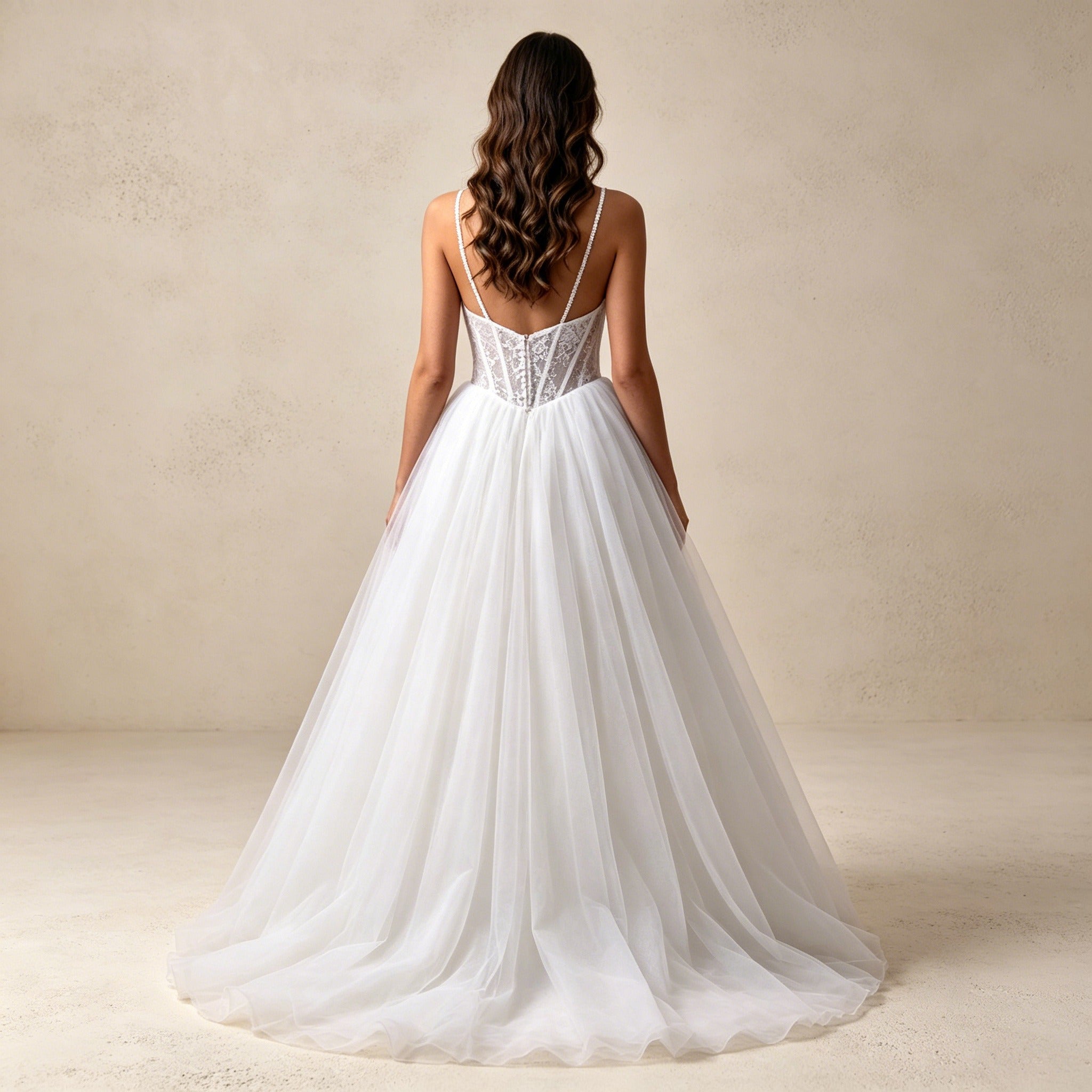 Prinzessin Satin-Ballkleid mit 3D-Rosen | Elegantes Off-Shoulder Maxikleid Weiß